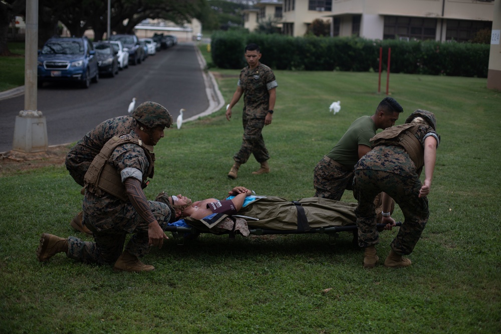 Display of Bravo Surgical Company, 3rd Medical Battalions Medical Capabilities