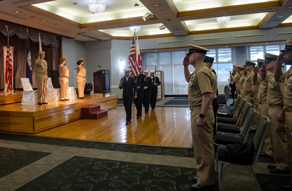 Ensign Jennifer Varmall's Commissioning Ceremony