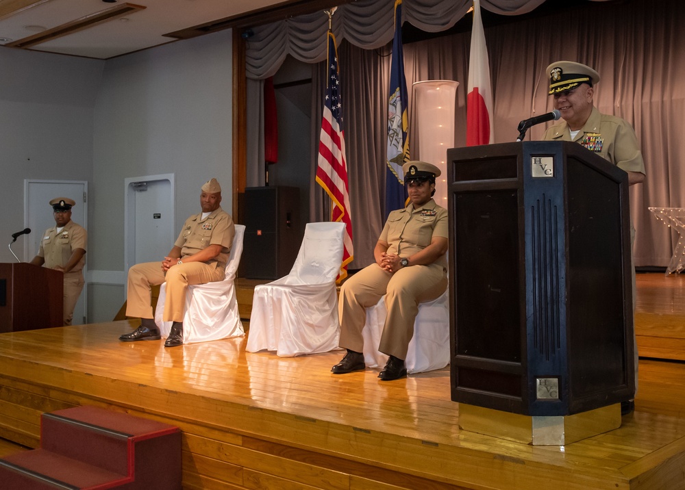 Ensign Jennifer Varmall's Commissioning Ceremony