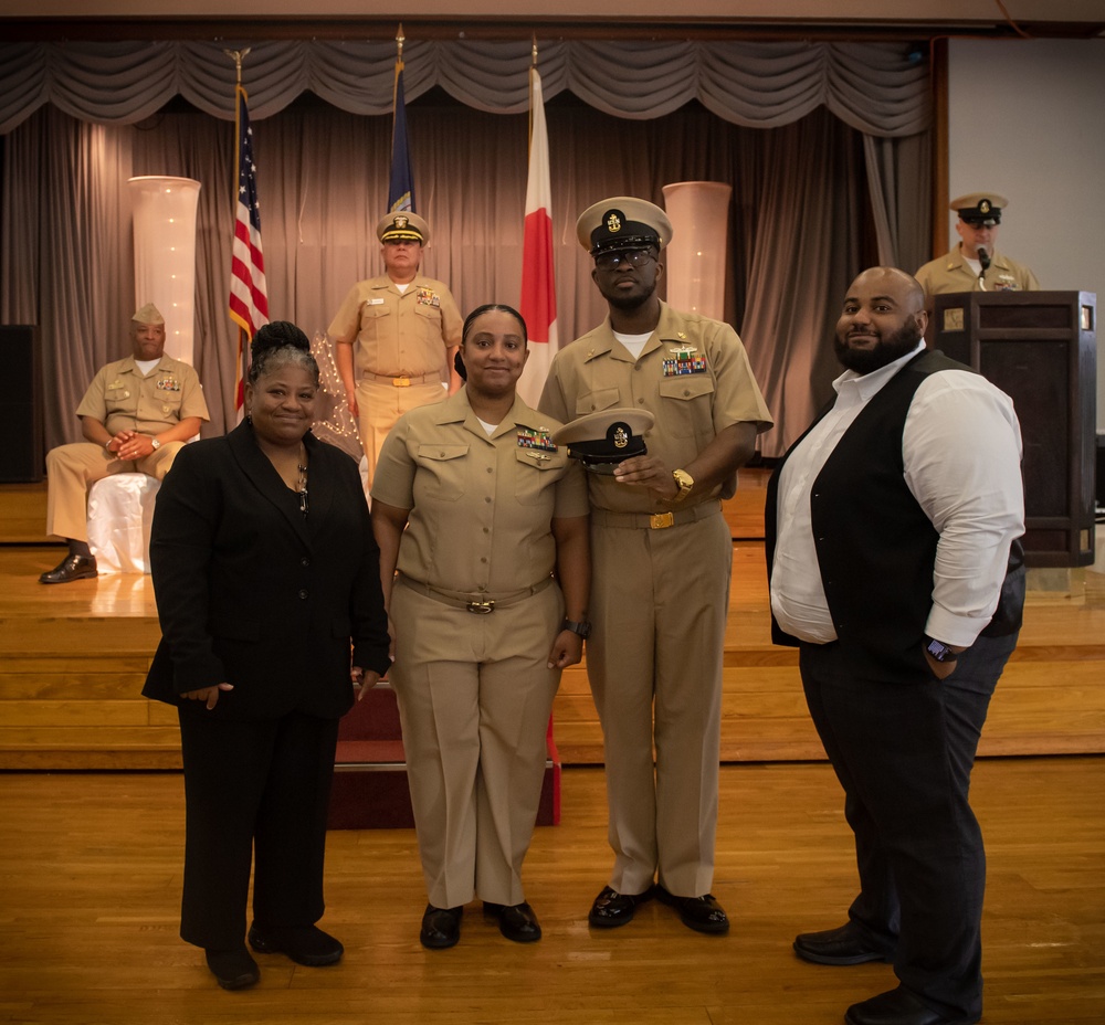 Ensign Jennifer Varmall's Commissioning Ceremony