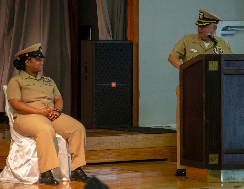 Ensign Jennifer Varmall Commissioning Ceremony