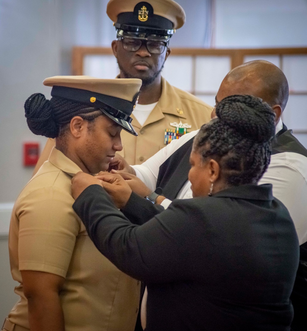 Ensign Jennifer Varmall Commissioning Ceremony