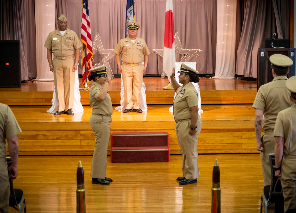 Ensign Jennifer Varmall Commissioning Ceremony