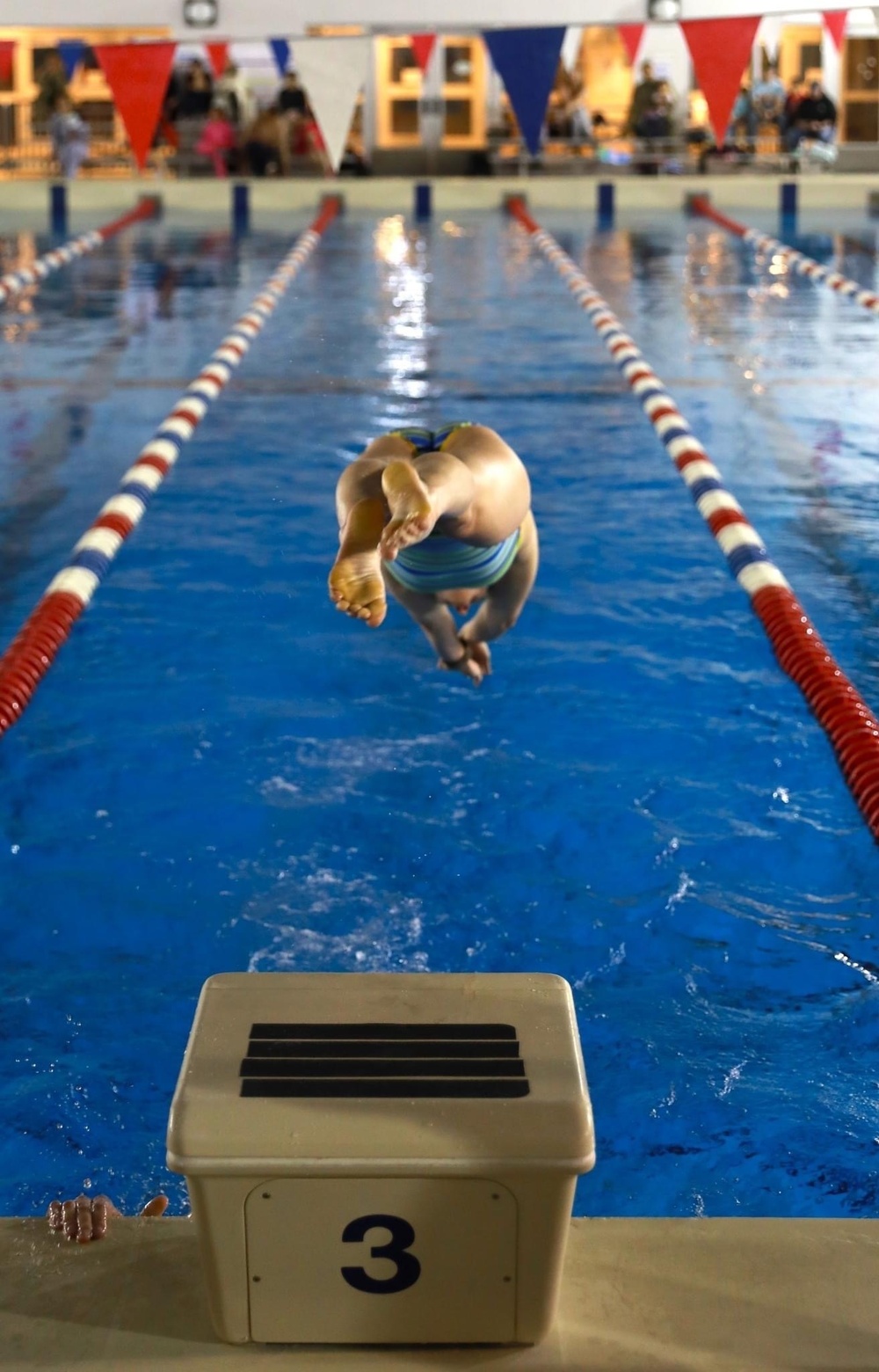 Four-Person Swim Relay at Camp Zama, Japan (Feb. 22, 2023)