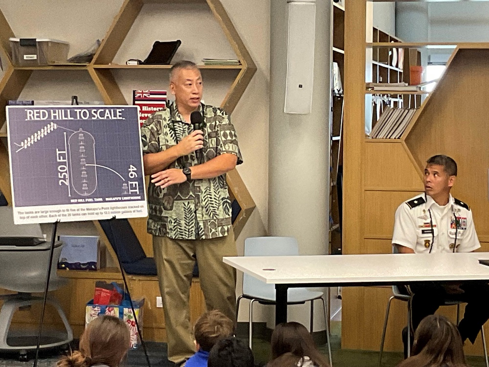 Joint Task Force Red Hill Visits Kamehameha Schools