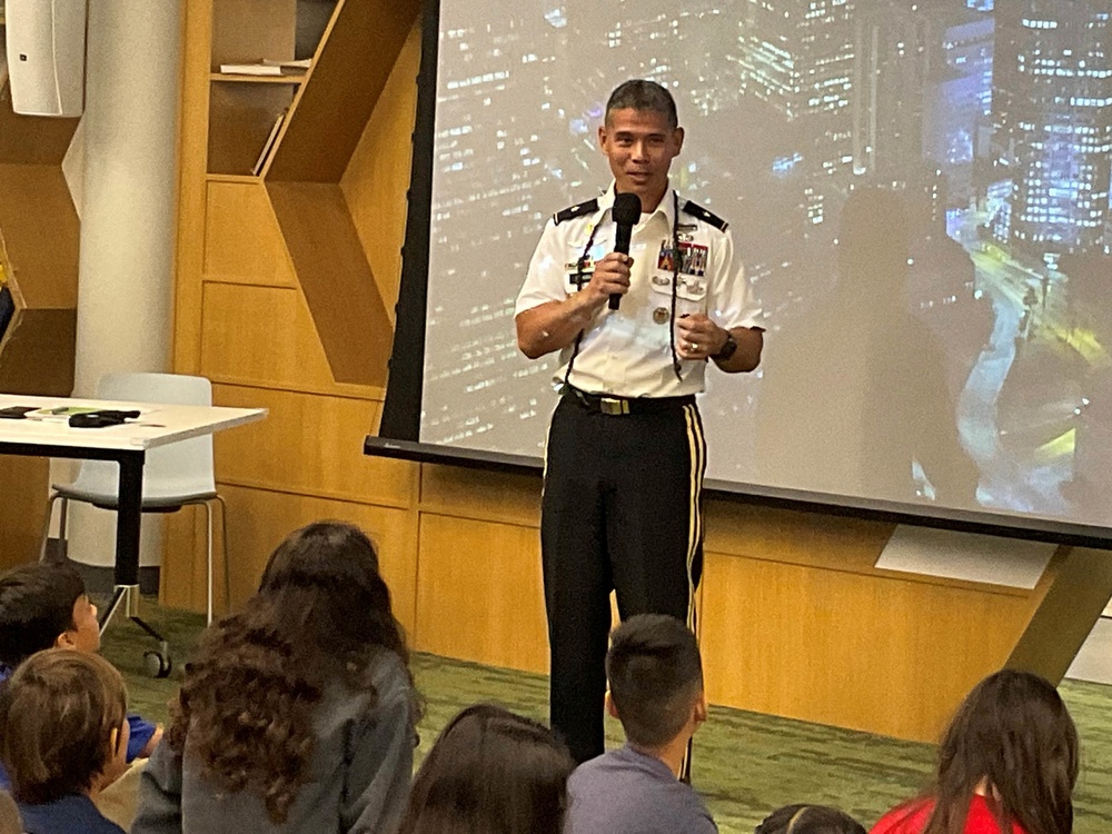 Joint Task Force Red Hill Visits Kamehameha Schools