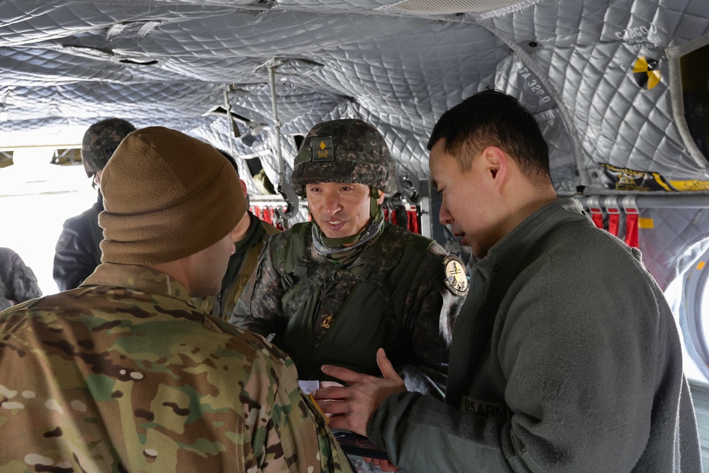 Combined Casualty Evacuation and Downed Aircraft Recovery Training
