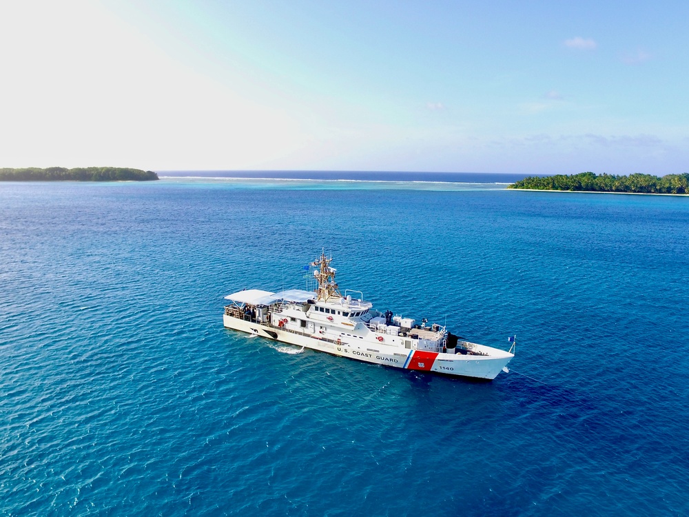 Operation Rematau: USCGC Oliver Henry (WPC 1140) visits Yap State
