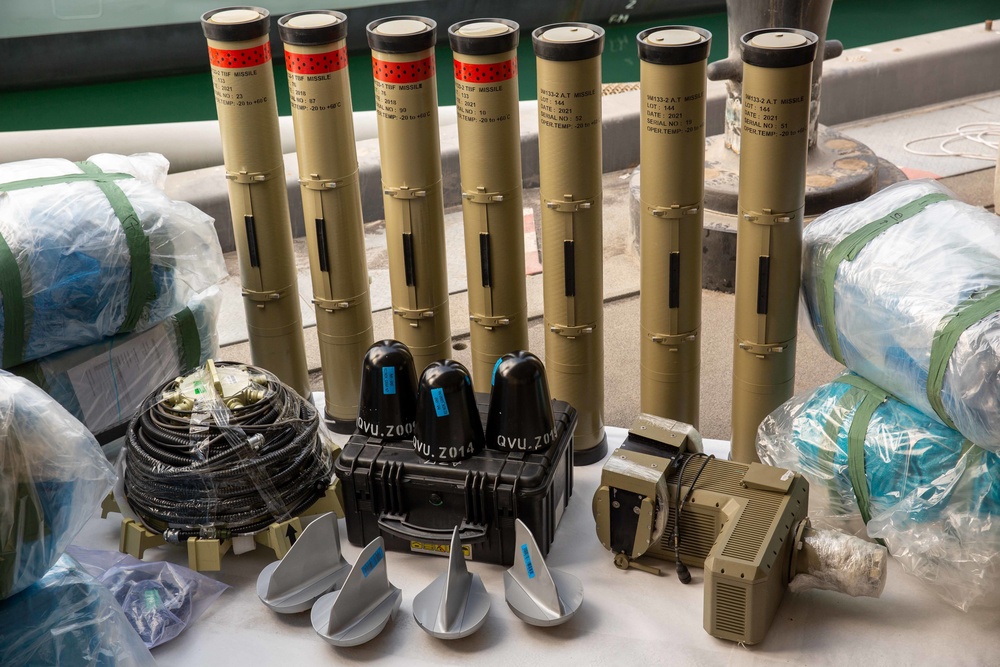 U.S. Forces Assist UK Seizure of Missiles Shipped from Iran