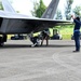 F-22 Raptors launch, land during AR 23-1