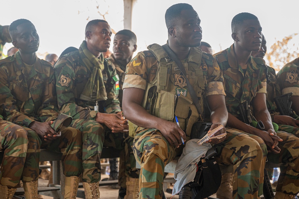 Ghana learns TCCC at Flintlock 2023