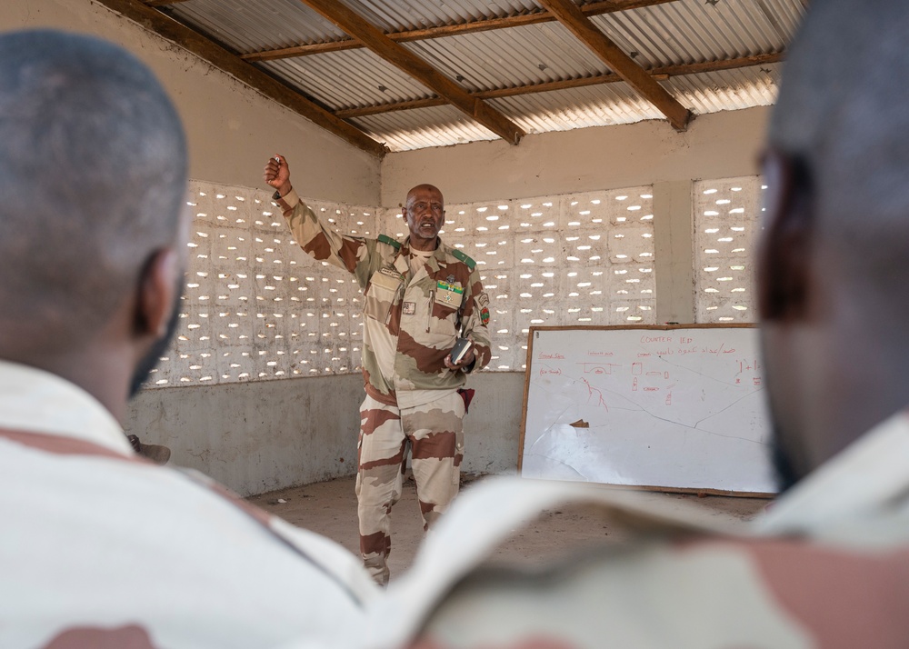 Mauritania Conducts Counter-IED Training at Flintlock 2023