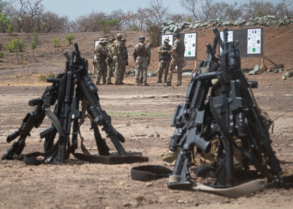 Tunisia conducts weapons training at Flintlock 2023