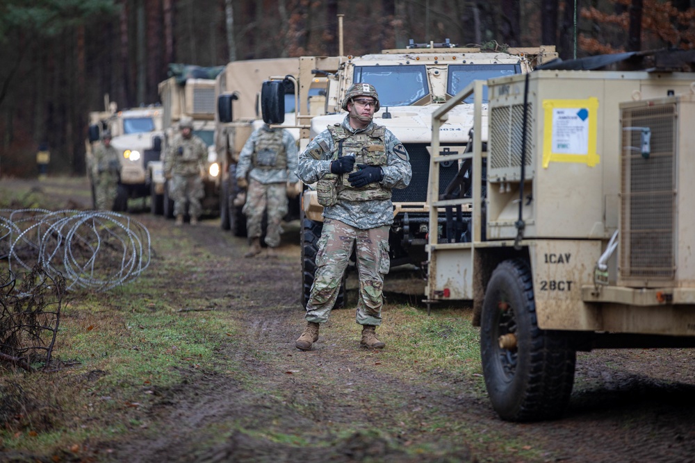 Black Jack Conducts Command Post Exercise