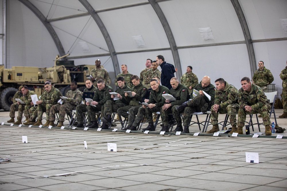 Black Jack Conducts Combined Arms Rehearsal