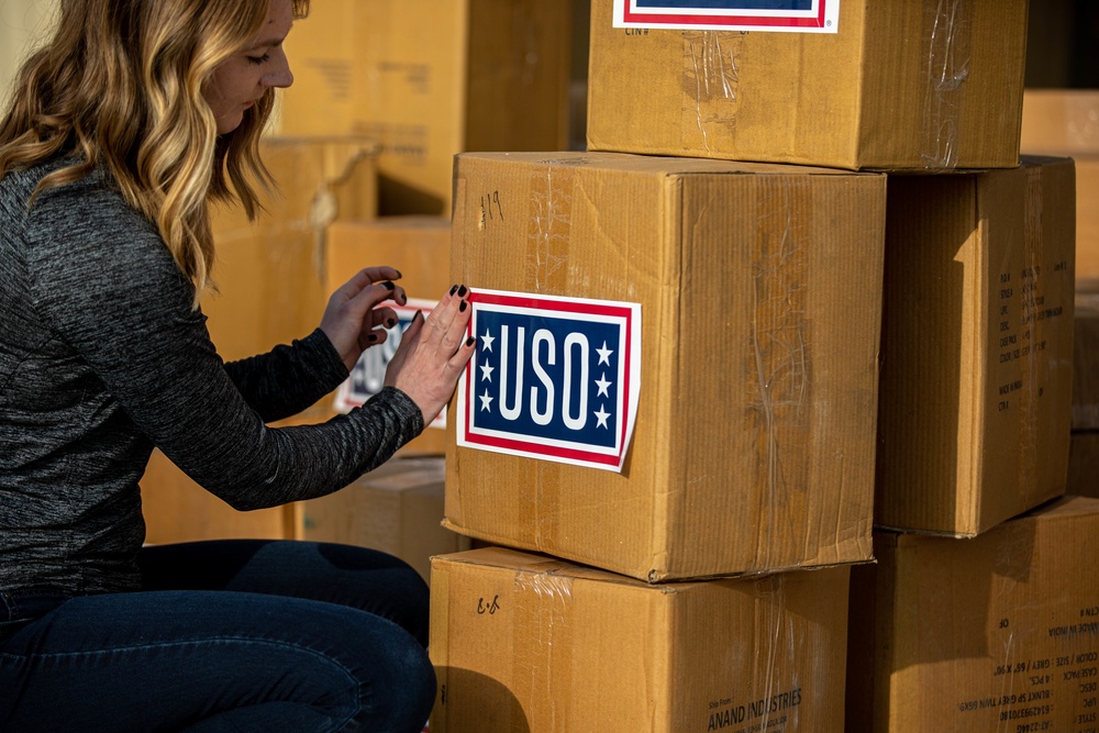 USO provides care packages to those affected by the earthquakes in Turkiye