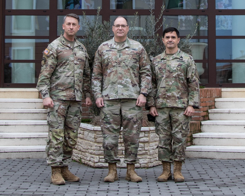 SETAF-AF leadership welcomes Michigan National Guard's Adjutant General