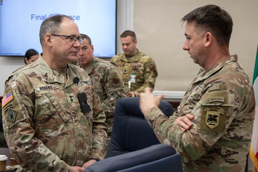 SETAF-AF leadership welcomes Michigan National Guard's Adjutant General