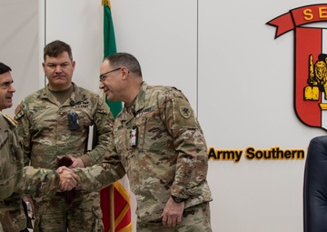 SETAF-AF leadership welcomes Michigan National Guard's Adjutant General