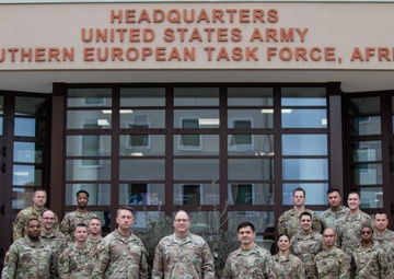 SETAF-AF leadership welcomes Michigan National Guard future strategic leaders