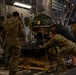 NASA alert crew, JB Charleston Airmen load rescue equipment onto C-17