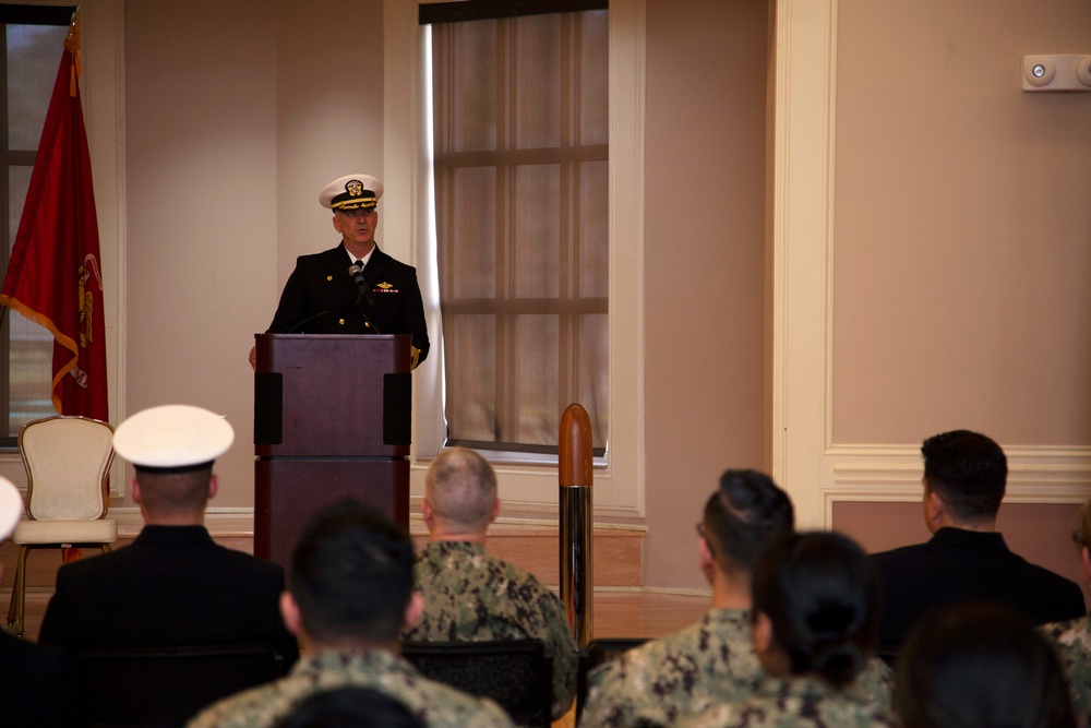 Establishment of command ceremony held for Expeditionary Medical Facility Kilo