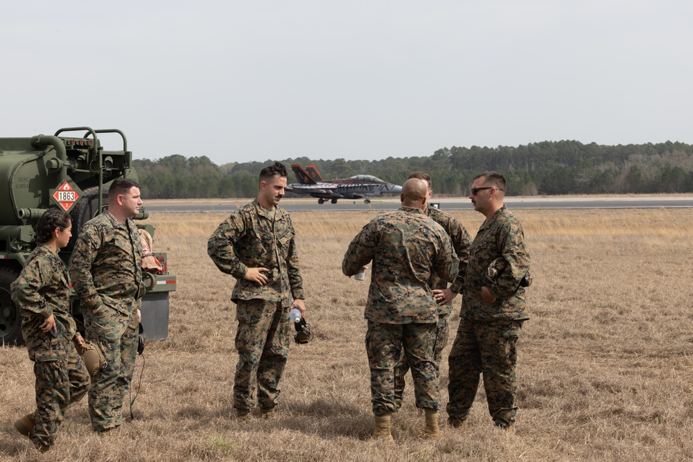 MWSS-273 hosts FARP OIC course at MCAS Beaufort