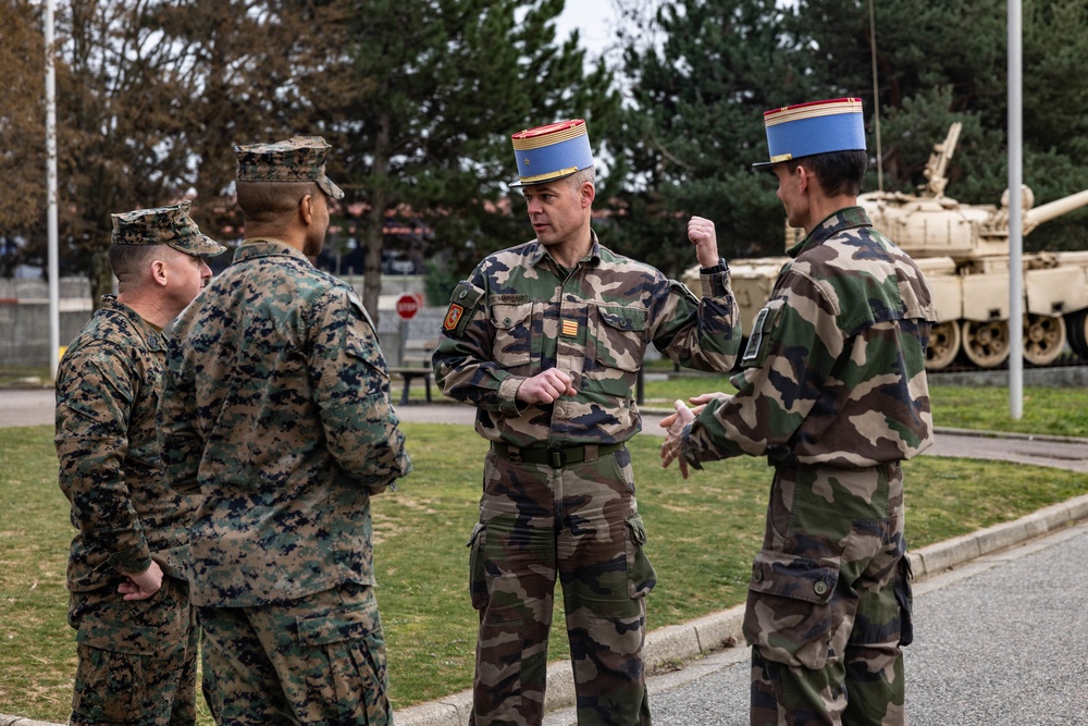 2d MARDIV CG Visits Marines, Sailors and NATO Allies