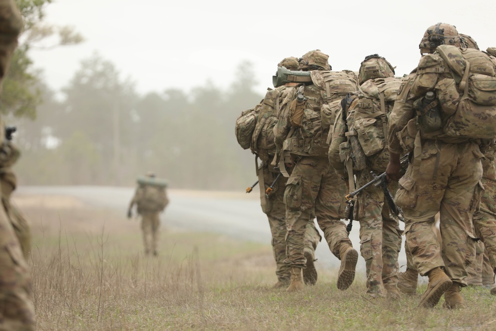 Soldiers with 2BCT of the 10th Mountain Division are moved by helicopter for JRTC