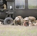 Soldiers with 2BCT of the 10th Mountain Division are moved by helicopter for JRTC