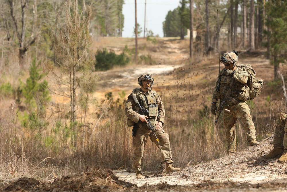 Soldiers with 2BCT of the 10th Mountain Division are moved by helicopter for JRTC