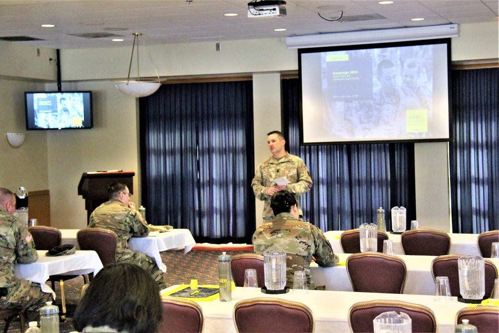Fort McCoy holds 2023 AER campaign kick-off breakfast event