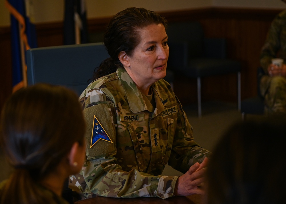 Lt. Gen. Nina Armagno Visits Vandenberg