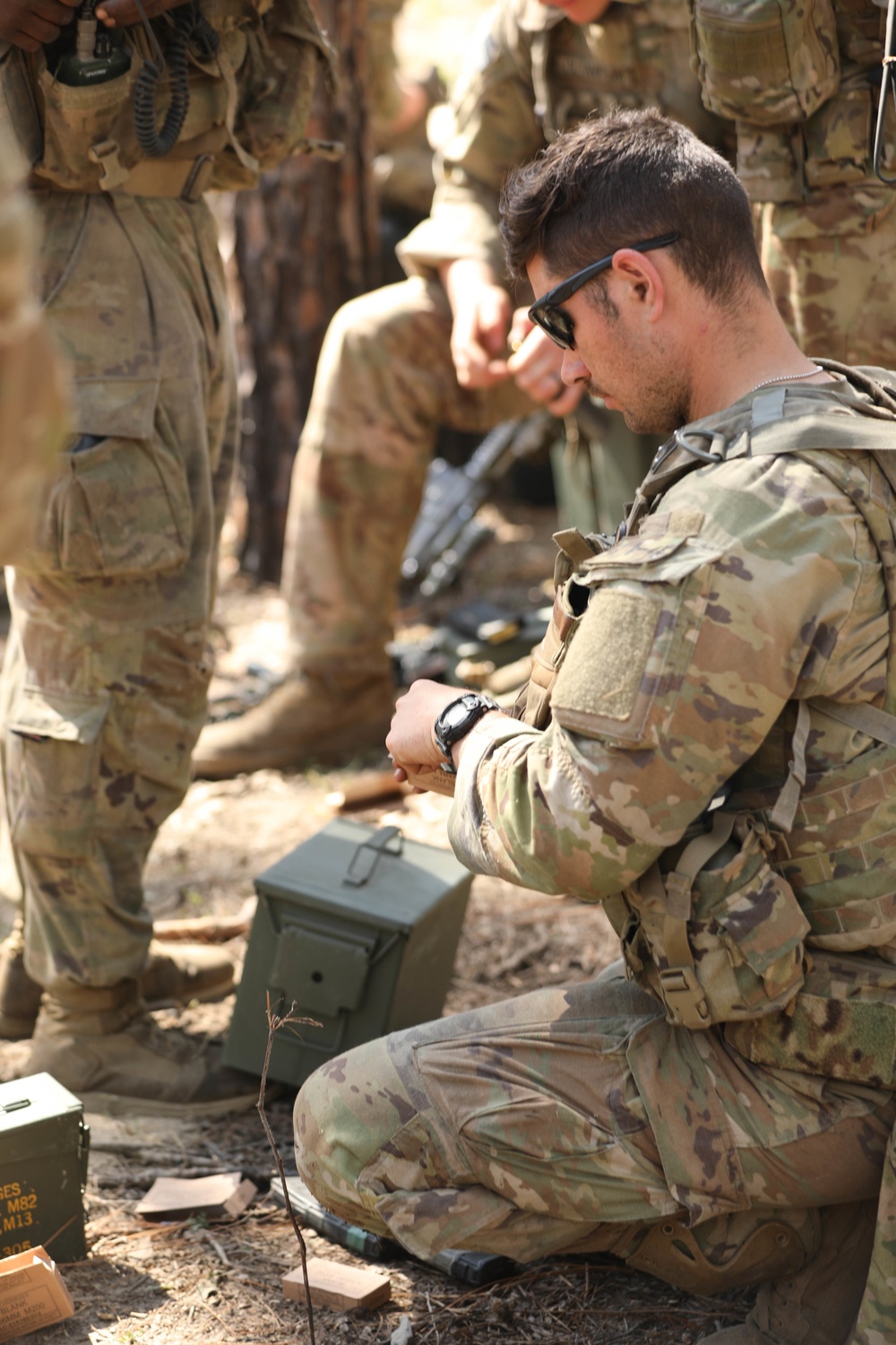 Soldiers from the 2BCT face off with Geronimo in an intense battle at JRTC