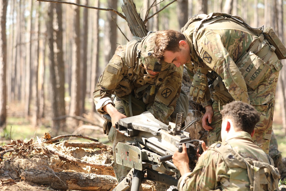 Soldiers from the 2BCT face off with Geronimo in an intense battle at JRTC