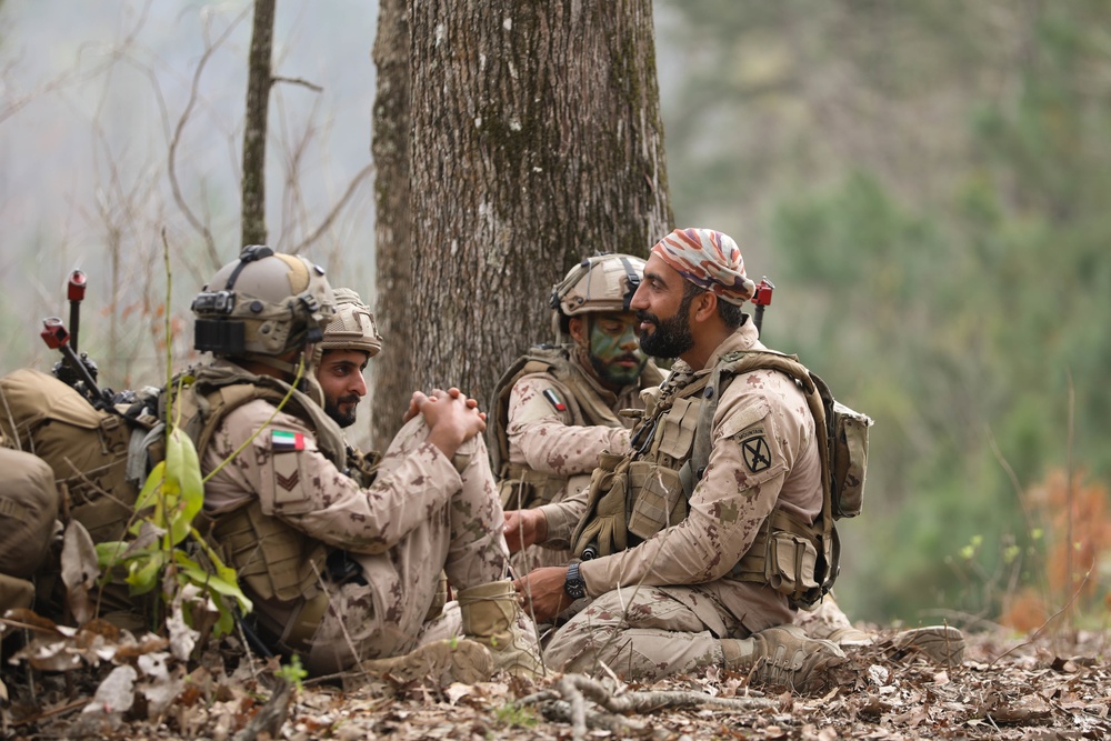 Soldiers from the 2BCT face off with Geronimo in an intense battle at JRTC