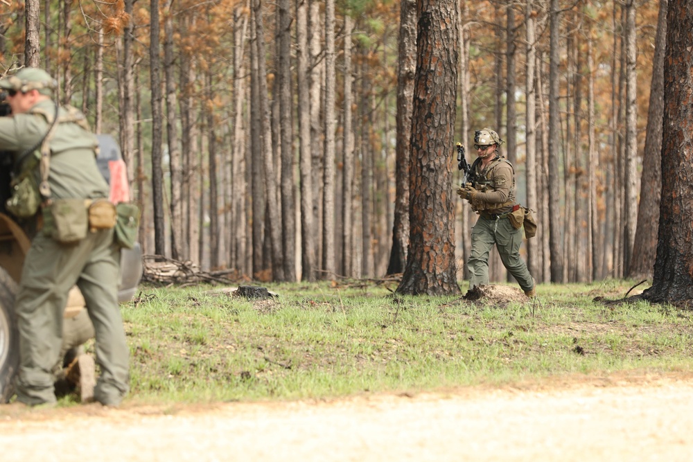 Soldiers from the 2BCT face off with Geronimo in an intense battle at JRTC