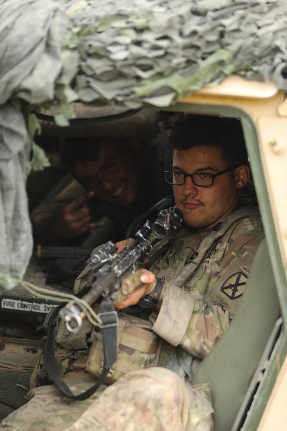 Soldiers from the 2BCT face off with Geronimo in an intense battle at JRTC