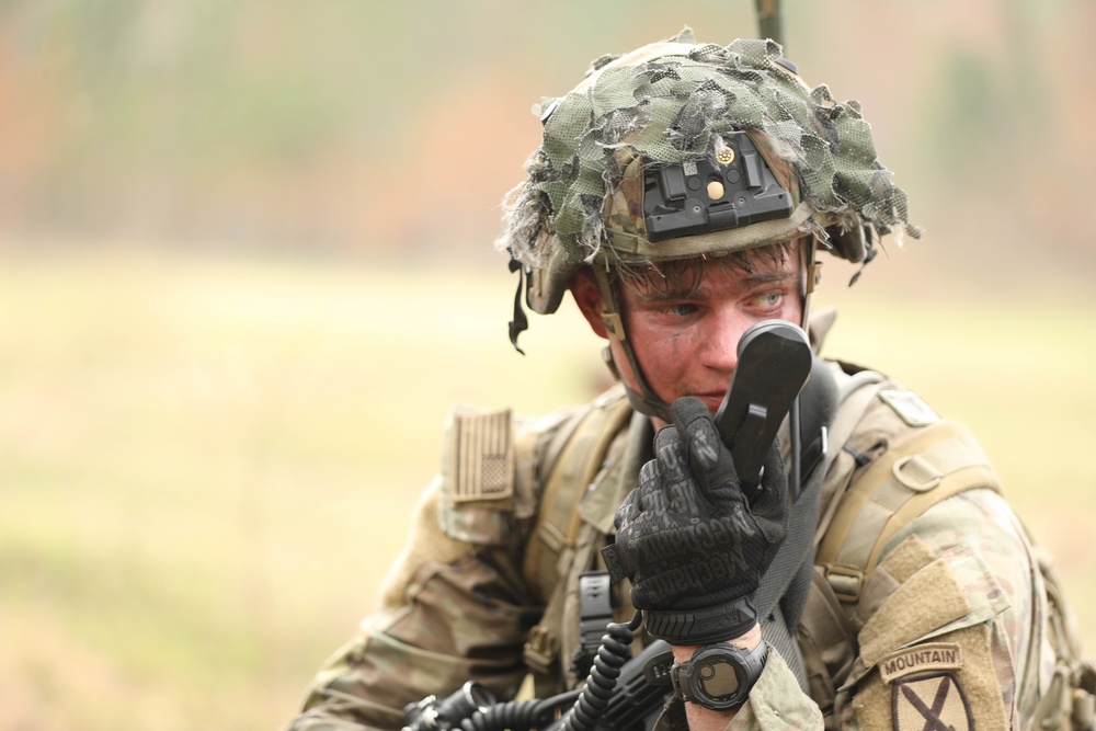 Soldiers from the 2BCT face off with Geronimo in an intense battle at JRTC