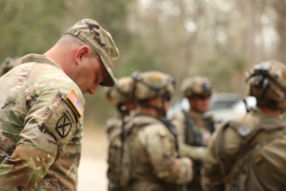 Soldiers from the 2BCT face off with Geronimo in an intense battle at JRTC