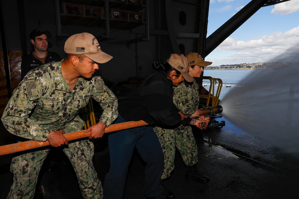 USS Abraham Lincoln conducts routine operations