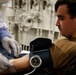 USS Abraham Lincoln holds a blood drive