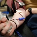 USS Abraham Lincoln holds a blood drive