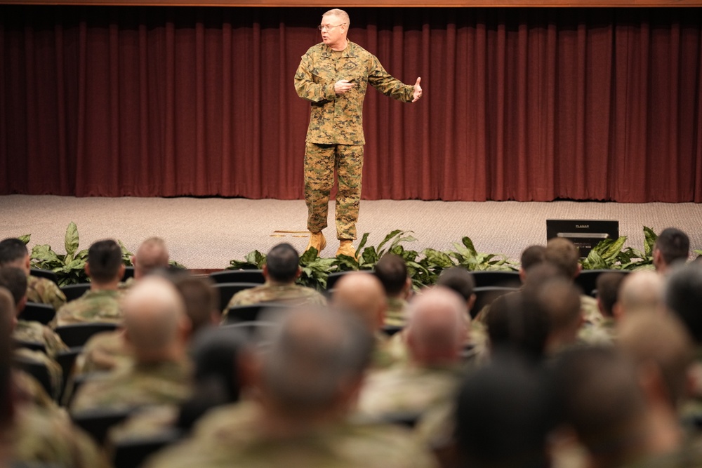 U.S. SPACECOM SEL Speaks at Air Force SNCOA