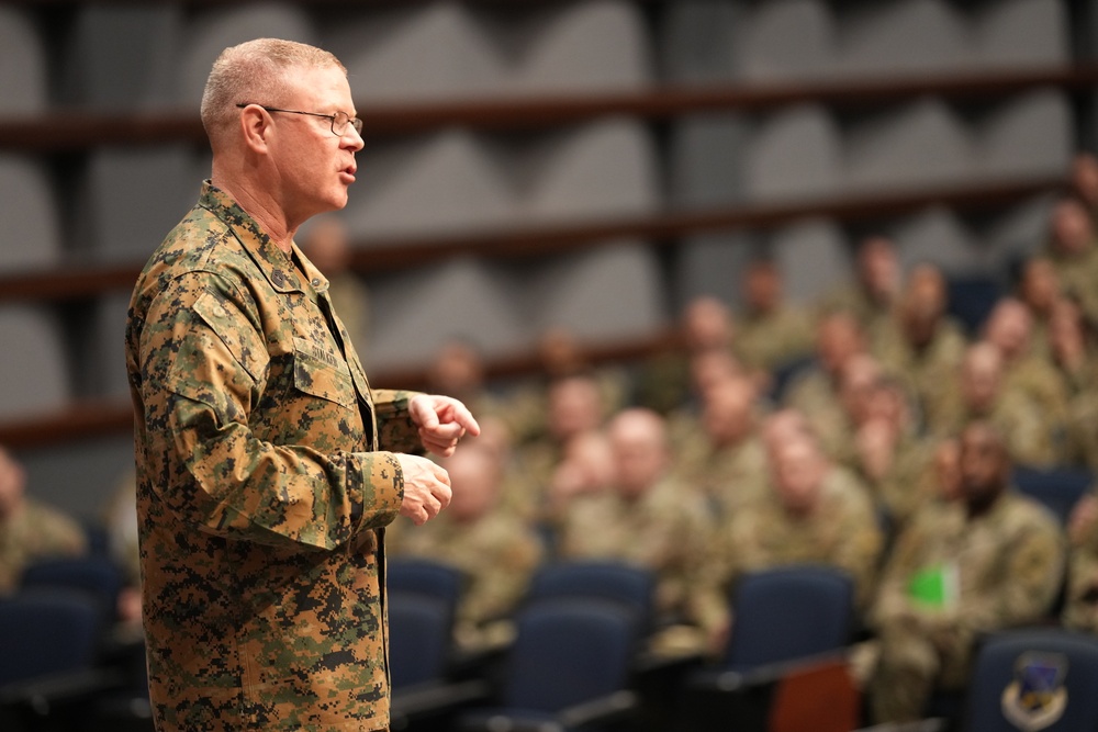 U.S. SPACECOM SEL Speaks at Air Force SNCOA