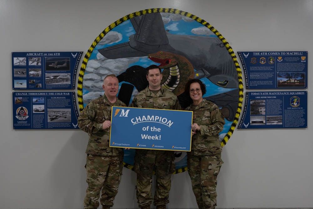 MacDill Champ of the Week - Staff Sgt. Brian McDade