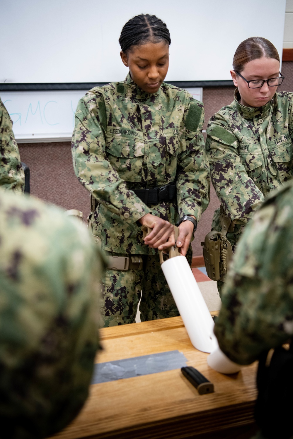 Recruits Qualify Using New M18 Pistol