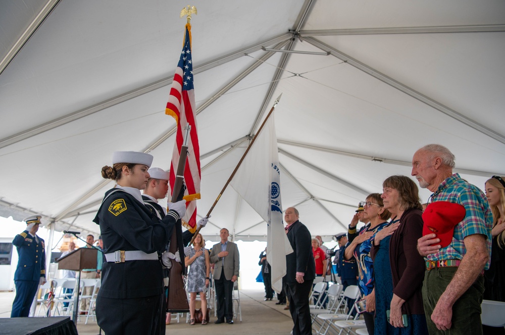 Coast Guard Cutter Decisive decommissioning ceremony