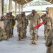 Headquarters Company, 3rd Division Sustainment Brigade change of command ceremony