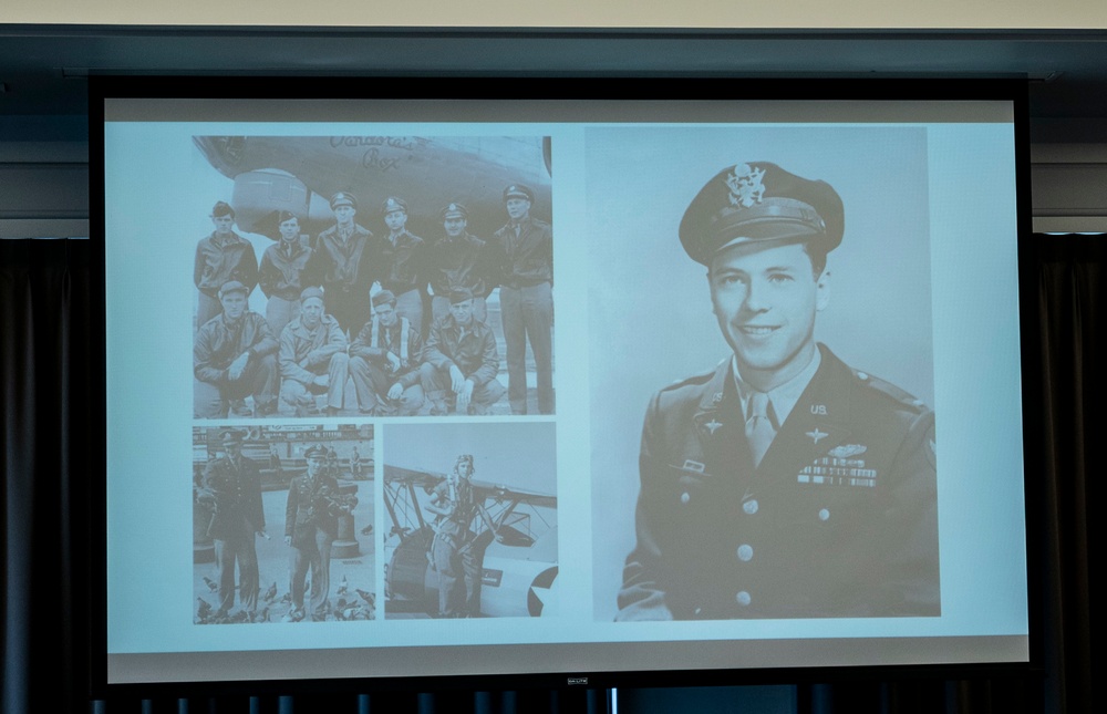 62d OG leadership celebrates local WWII veteran’s 100th birthday